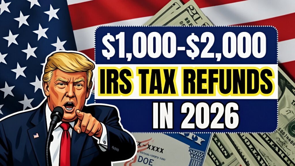 $1,000–$2,000 Refunds From IRS in 2026
